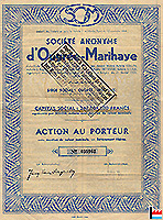 Action de la S.A. d'Ougrée - Marihaye
