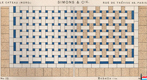 Manufacture de Carrelages Céramiques Simons, Le Cateau
