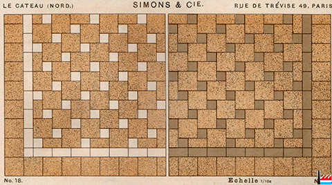 Manufacture de Carrelages Céramiques Simons, Le Cateau
