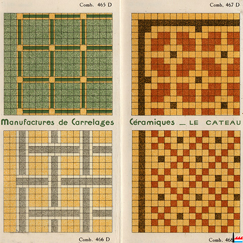 Manufacture de Carrelages Céramiques Simons, Le Cateau
